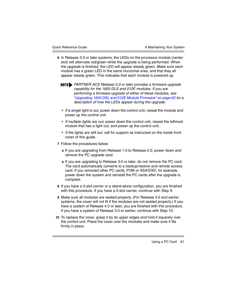 Avaya PARTNER-18D User Manual | Page 71 / 106