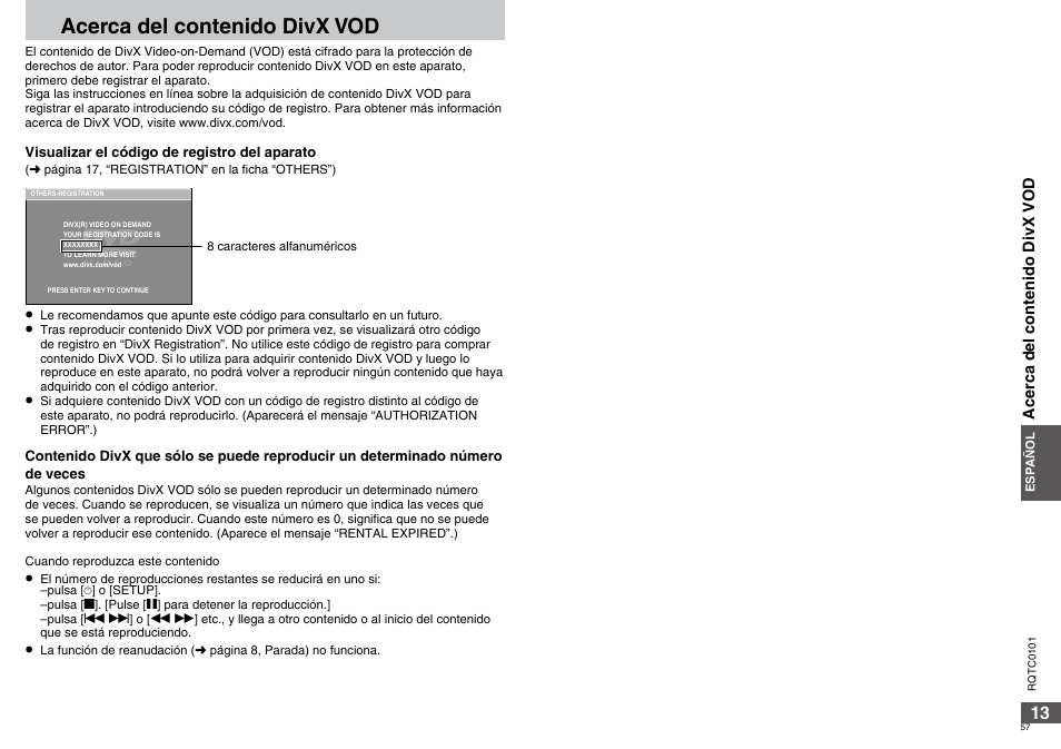 Panasonic DVDS325 User Manual | Page 57 / 76