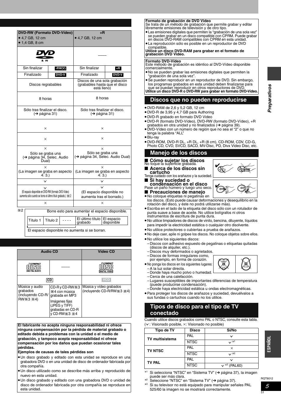 Panasonic DMRES10 User Manual | Page 51 / 156
