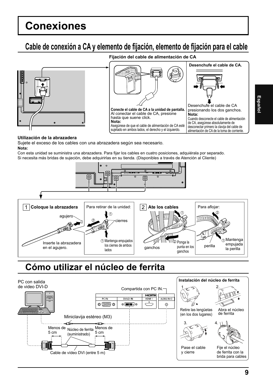 Conexiones | Panasonic TH80LFB70E User Manual | Page 25 / 32