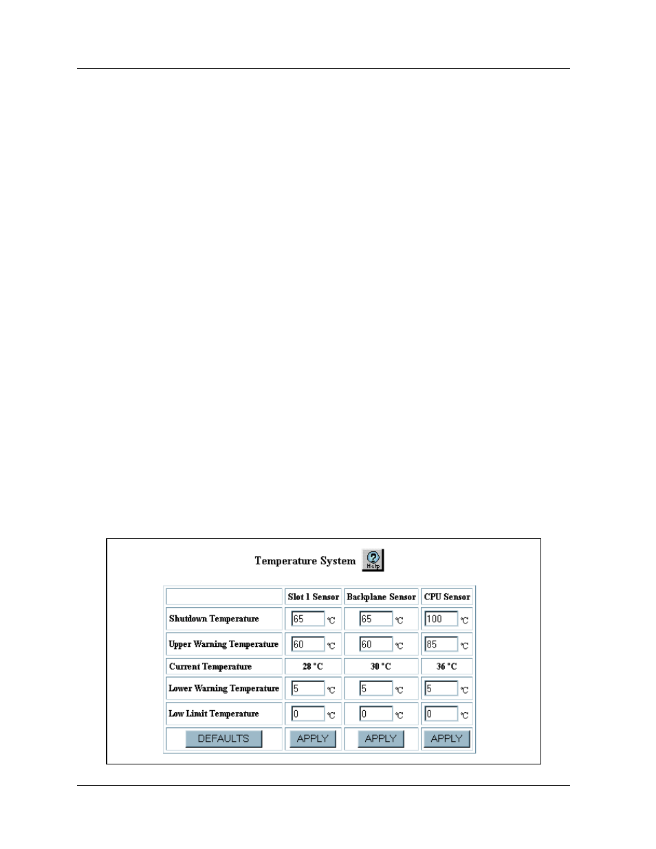 Setting the temperature system, Web agent procedure, Setting the temperature system -13 | Avaya 580 User Manual | Page 107 / 782