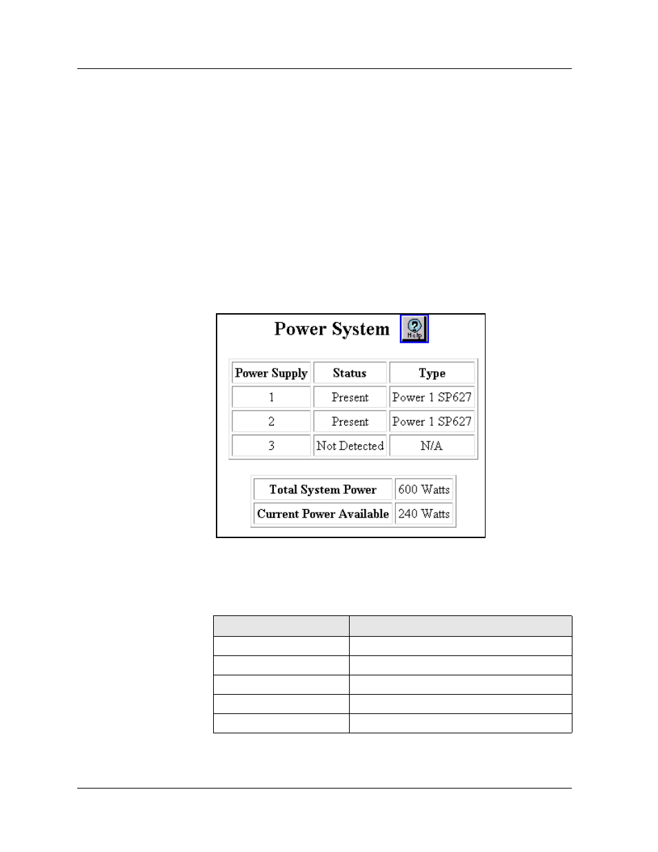 Displaying the power system statistics, Web agent procedure, Displaying the power system statistics -15 | Avaya 580 User Manual | Page 109 / 782