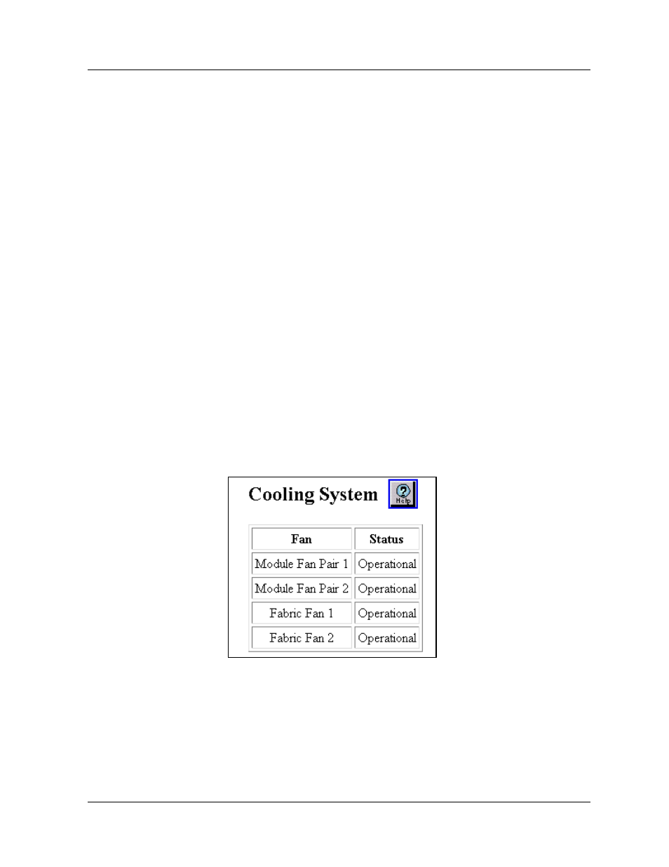 Cli command, Displaying cooling system statistics, Web agent procedure | Displaying cooling system statistics -16 | Avaya 580 User Manual | Page 110 / 782