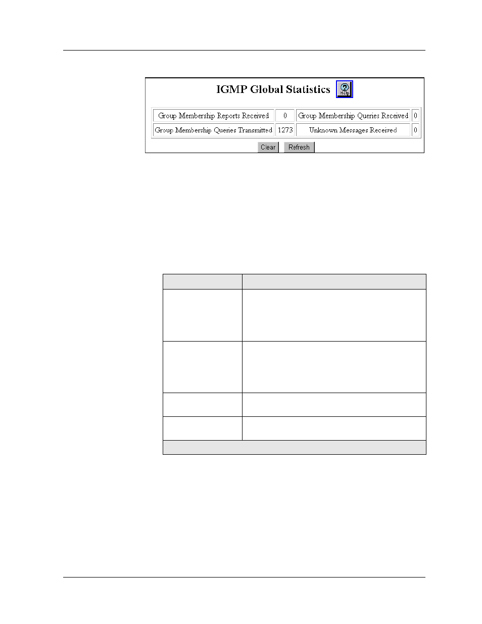 Displaying igmp interface statistics, Displaying igmp interface statistics -52, Figure 12-24 | Avaya 580 User Manual | Page 380 / 782