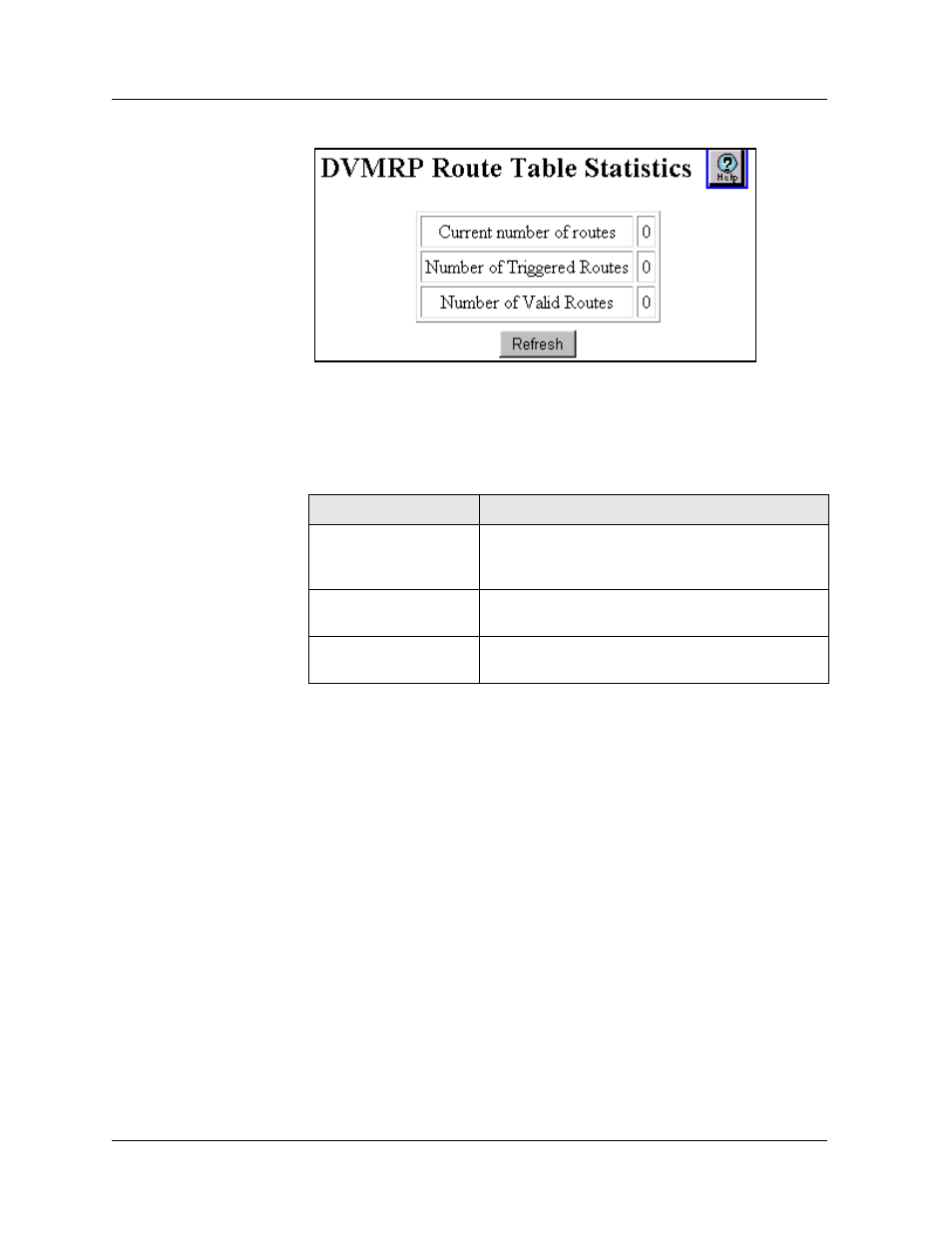 Displaying the dvmrp route table, Web agent procedure, Displaying the dvmrp route table -63 | Avaya 580 User Manual | Page 391 / 782