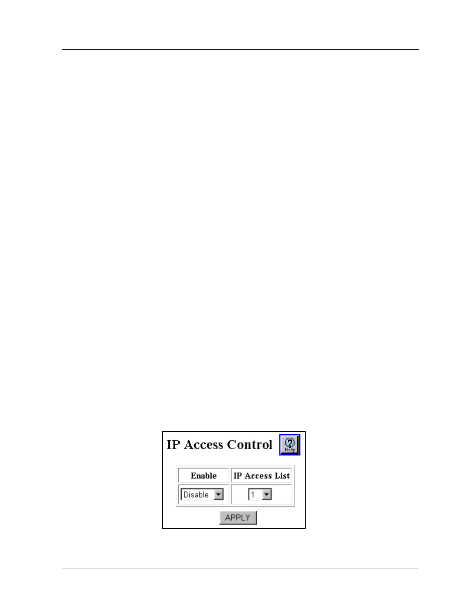 Enabling an access list, Web agent procedure, Enabling an access list -12 | Avaya 580 User Manual | Page 432 / 782