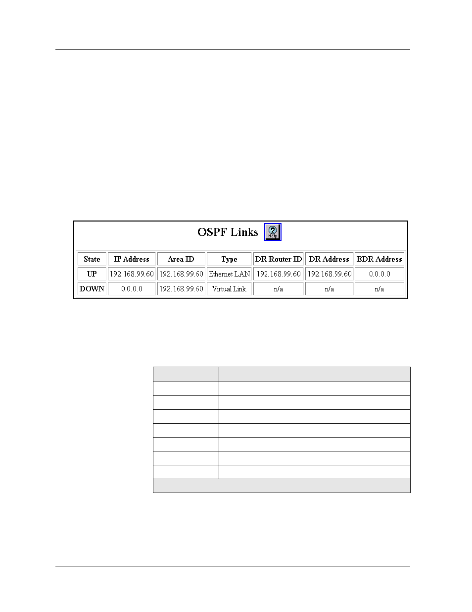 Displaying ospf links, Web agent procedure, Cli commands | Displaying ospf links -21 | Avaya 580 User Manual | Page 483 / 782