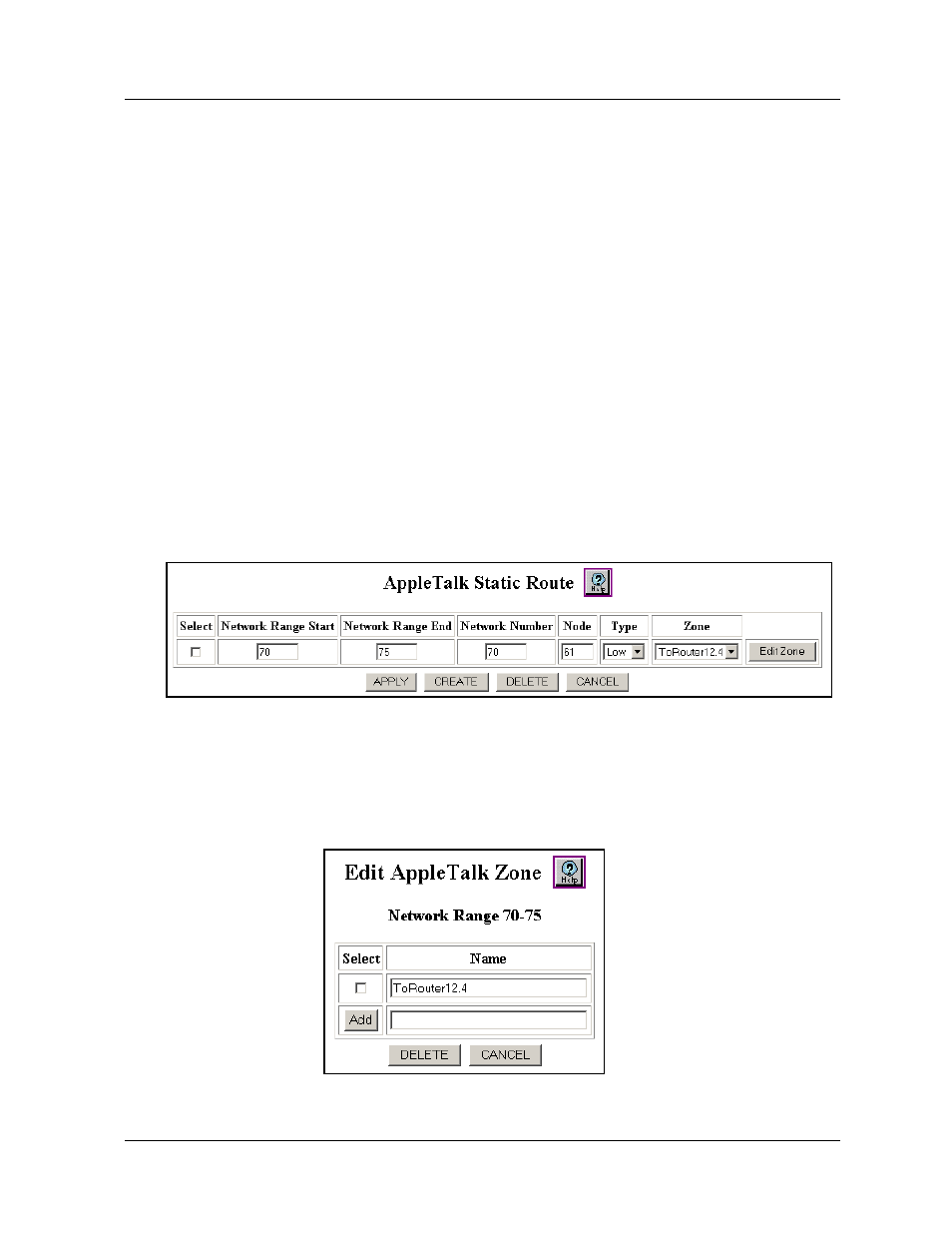 Cli command, Editing appletalk static routes, Web agent procedure | Editing appletalk static routes -12 | Avaya 580 User Manual | Page 556 / 782