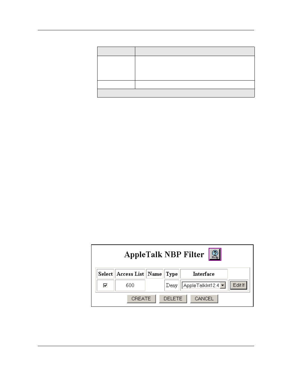 Cli command, Editing an appletalk nbp filter, Web agent procedure | Editing an appletalk nbp filter -16 | Avaya 580 User Manual | Page 560 / 782