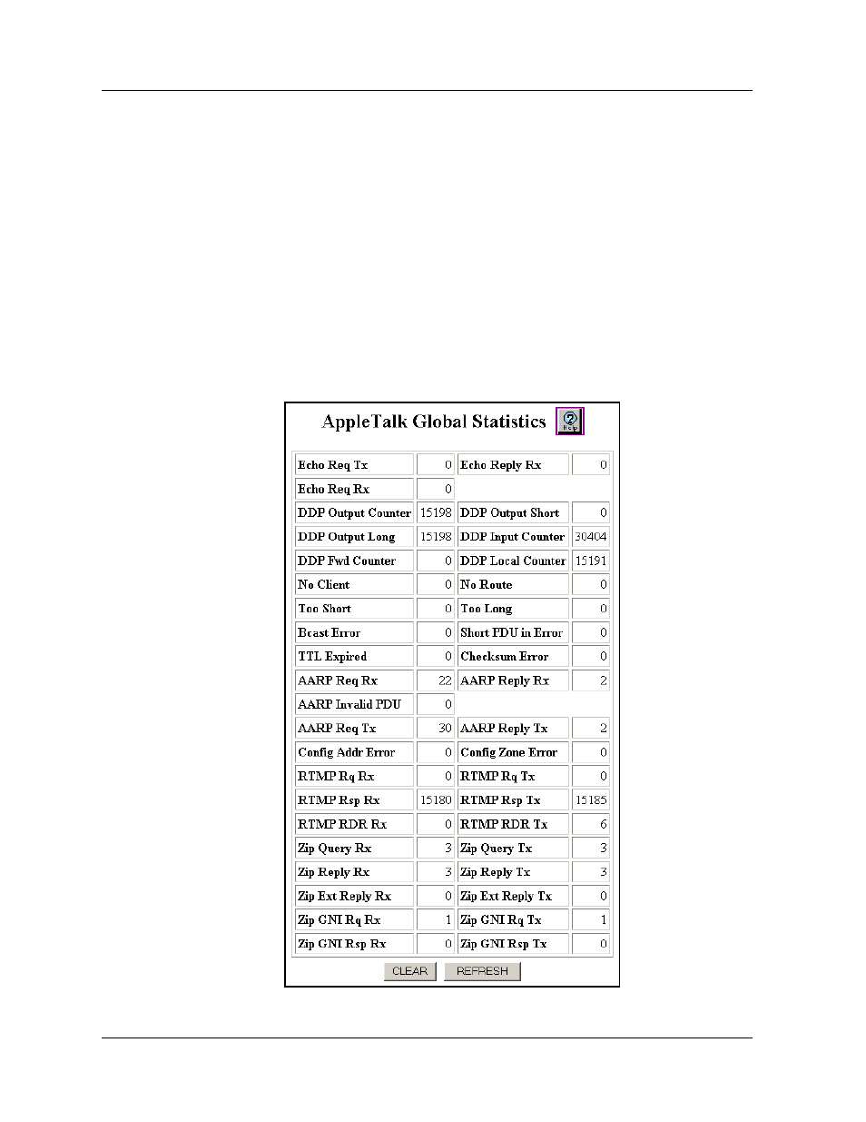 Viewing appletalk global statistics, Web agent procedure, Viewing appletalk global statistics -23 | Avaya 580 User Manual | Page 567 / 782