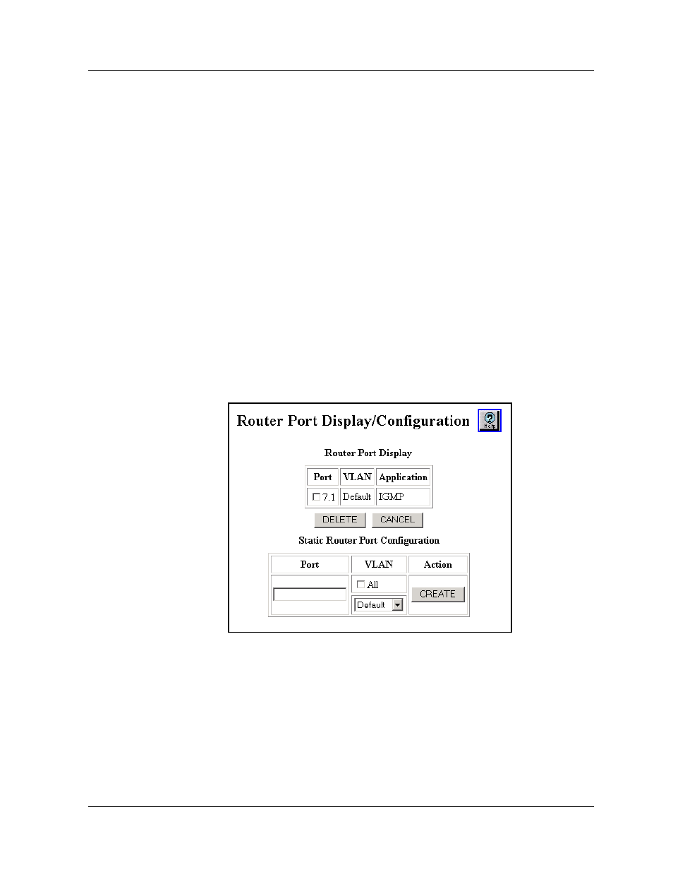 Displaying router ports, Web agent procedure, Displaying router ports -8 | Avaya 580 User Manual | Page 586 / 782