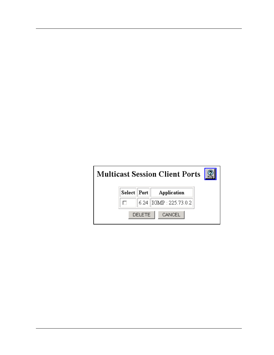Deleting a multicast session client port, Web agent procedure, Deleting a multicast session client port -14 | Avaya 580 User Manual | Page 592 / 782