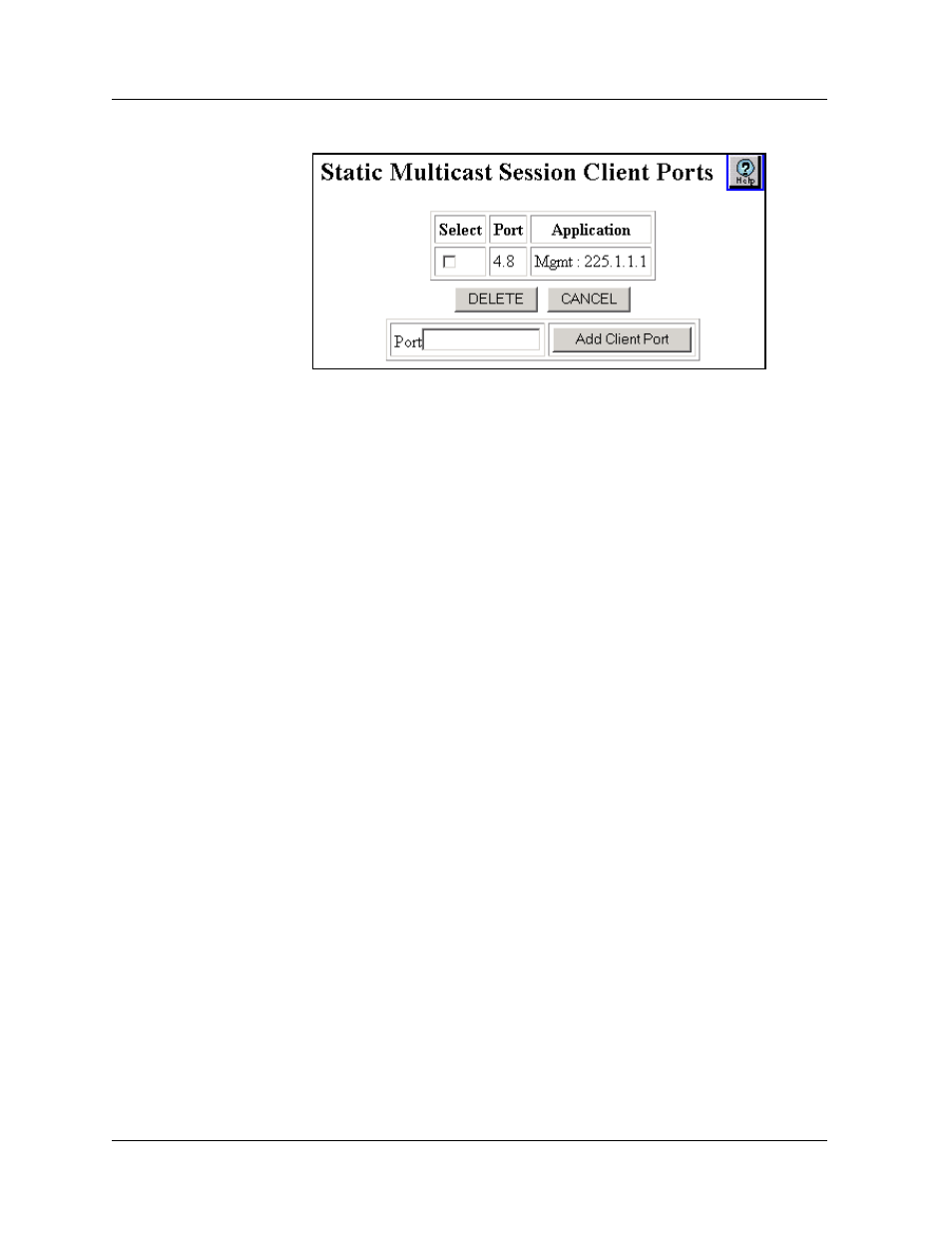 Cli command, Deleting static client ports, Web agent procedure | Deleting static client ports -19, Figure 20 | Avaya 580 User Manual | Page 597 / 782