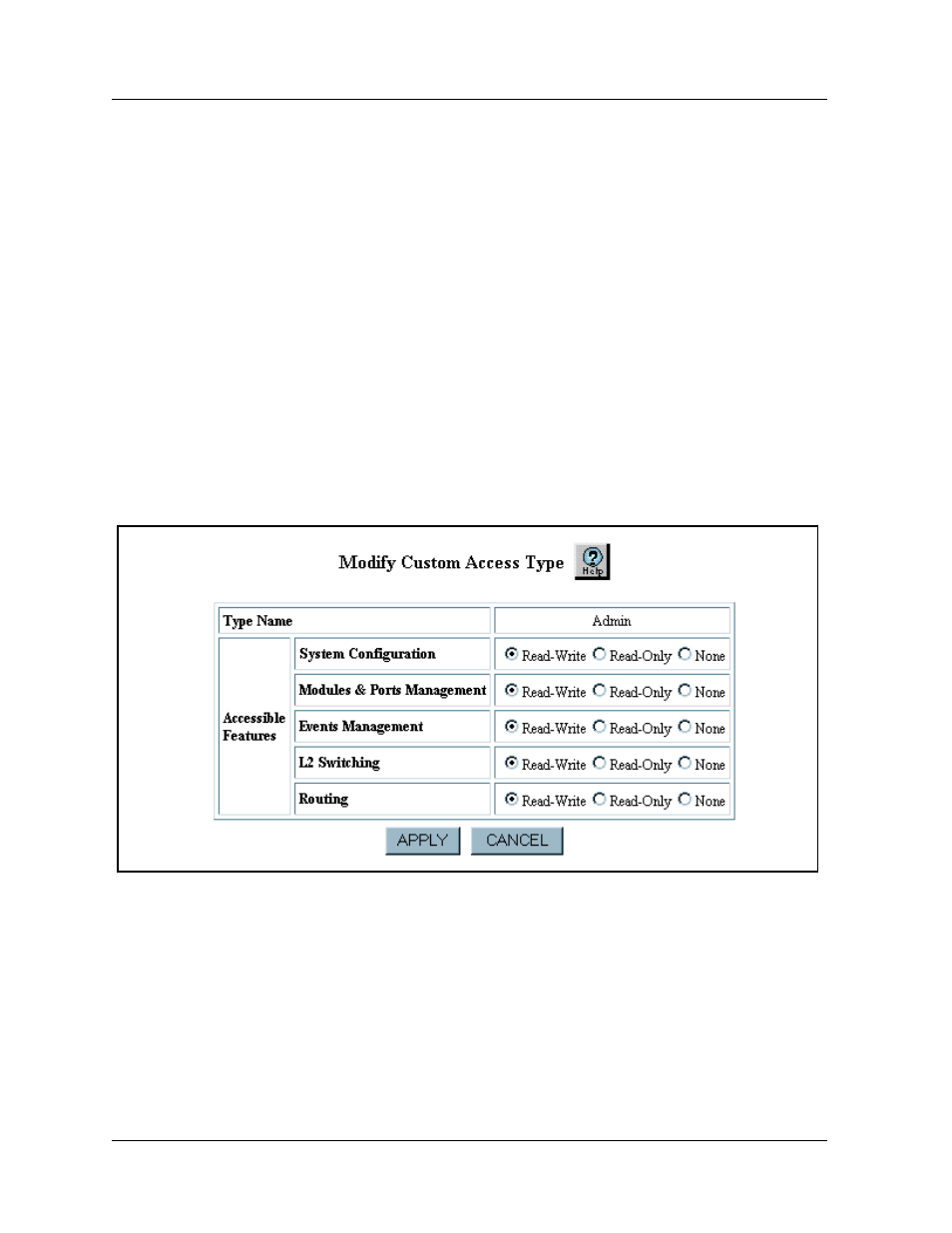 Modifying a custom access type, Web agent procedure, Modifying a custom access type -15 | Avaya 580 User Manual | Page 63 / 782