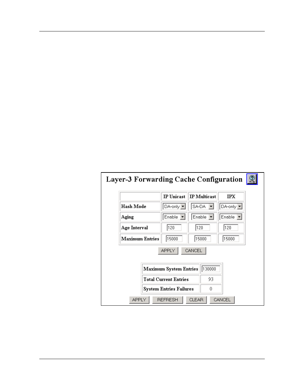 Configuring the forwarding cache, Web agent procedure, Configuring the forwarding cache -2 | Avaya 580 User Manual | Page 638 / 782