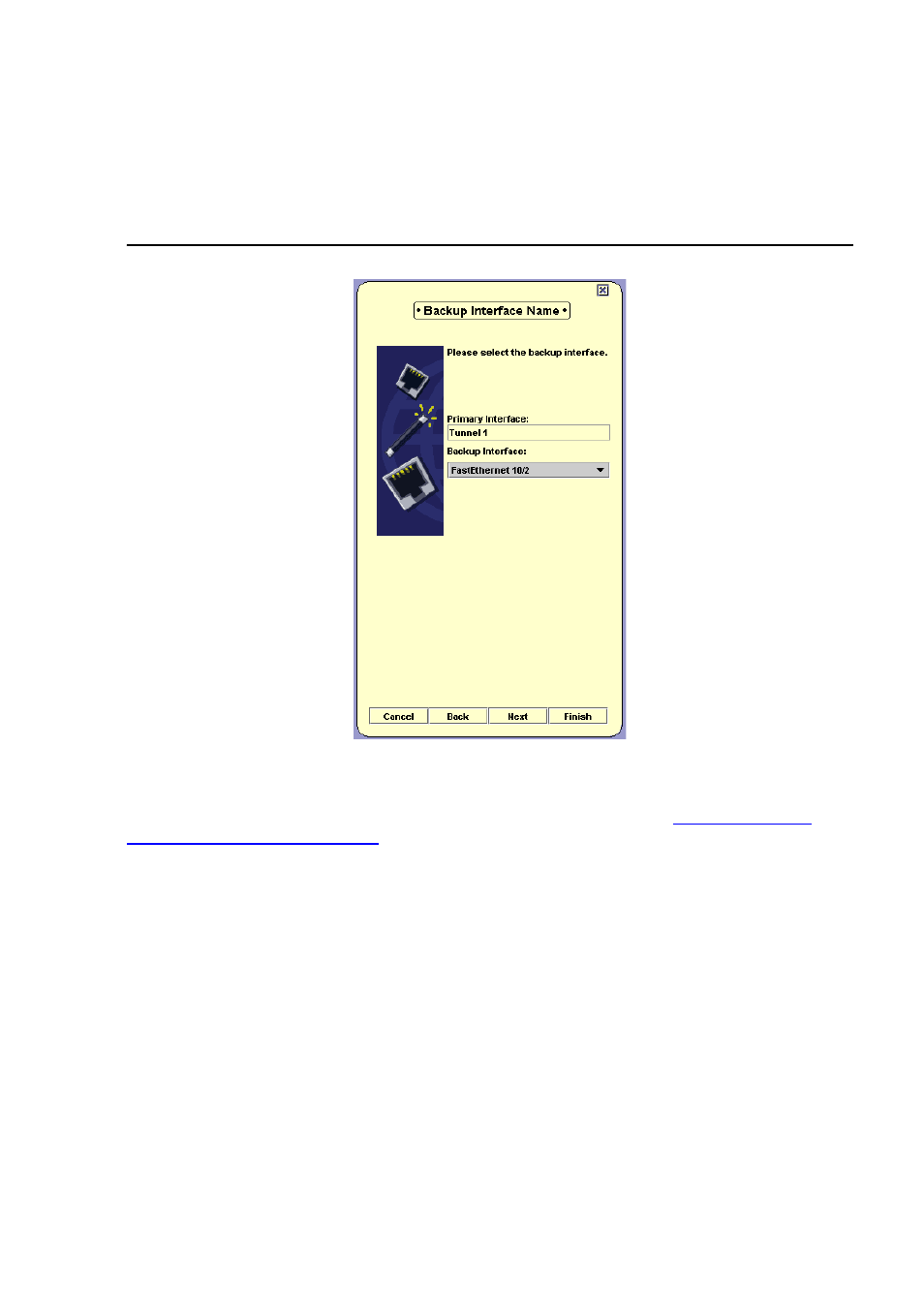 Backup interface screen | Avaya Media Gateway G250 User Manual | Page 148 / 305