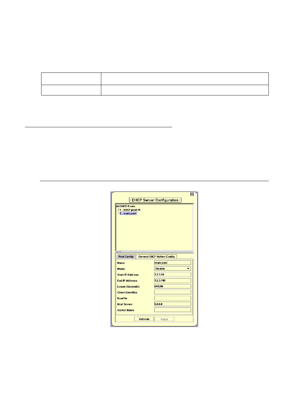 Configuring dhcp pool parameters | Avaya Media Gateway G250 User Manual | Page 156 / 305