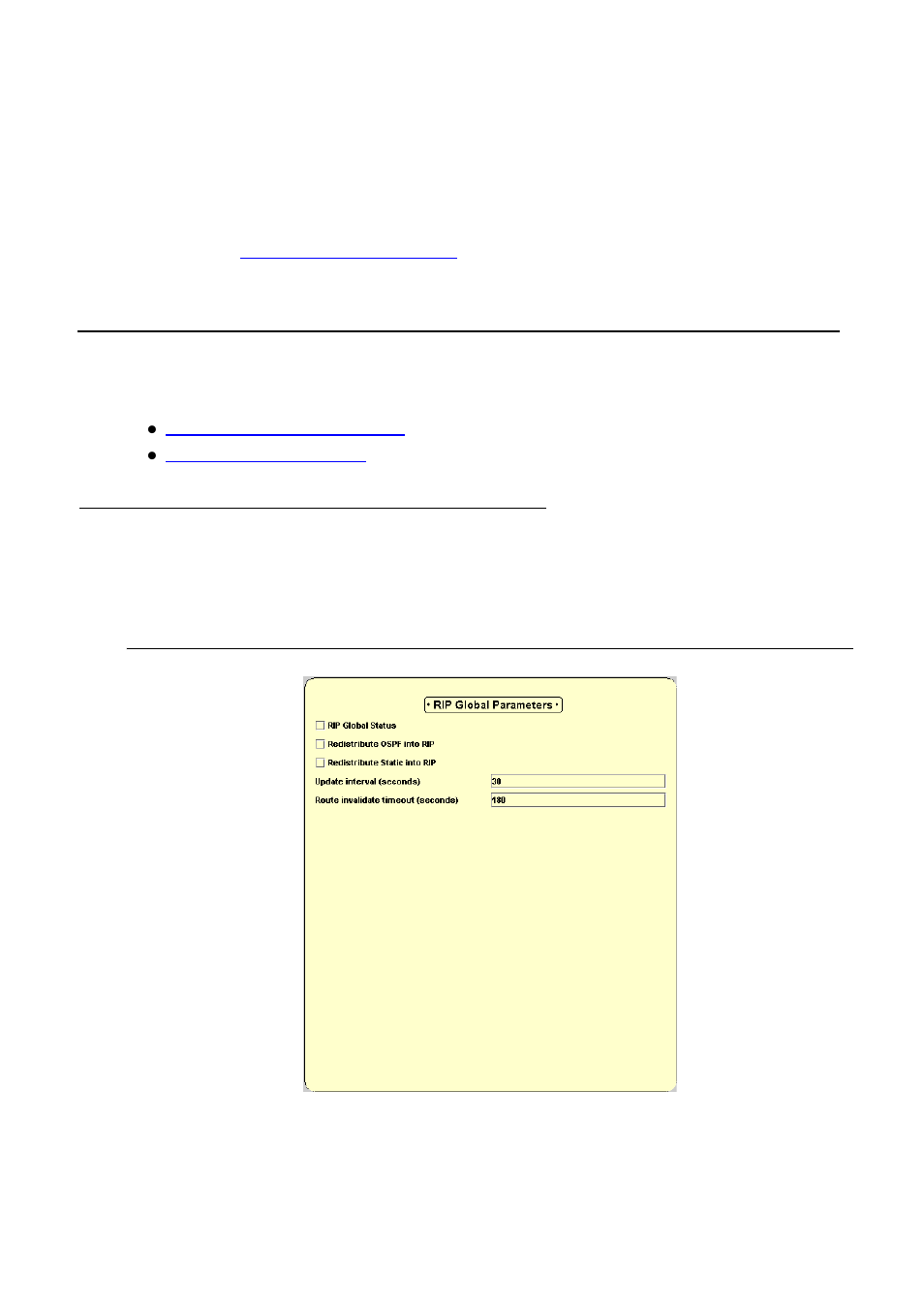 Viewing rip global parameters | Avaya Media Gateway G250 User Manual | Page 235 / 305