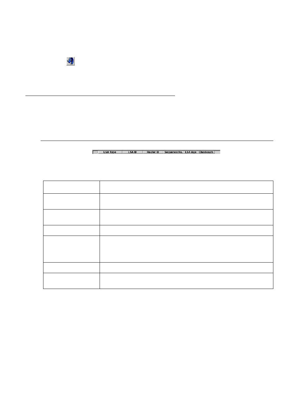 Viewing the ospf external database | Avaya Media Gateway G250 User Manual | Page 245 / 305