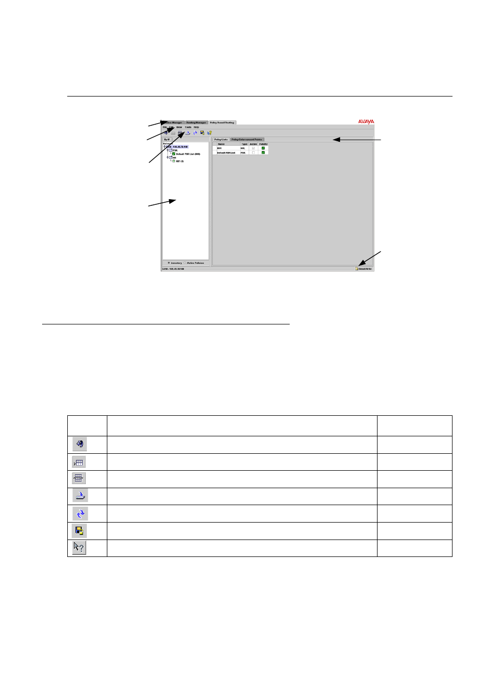 Toolbar, A toolbar pro | Avaya Media Gateway G250 User Manual | Page 254 / 305