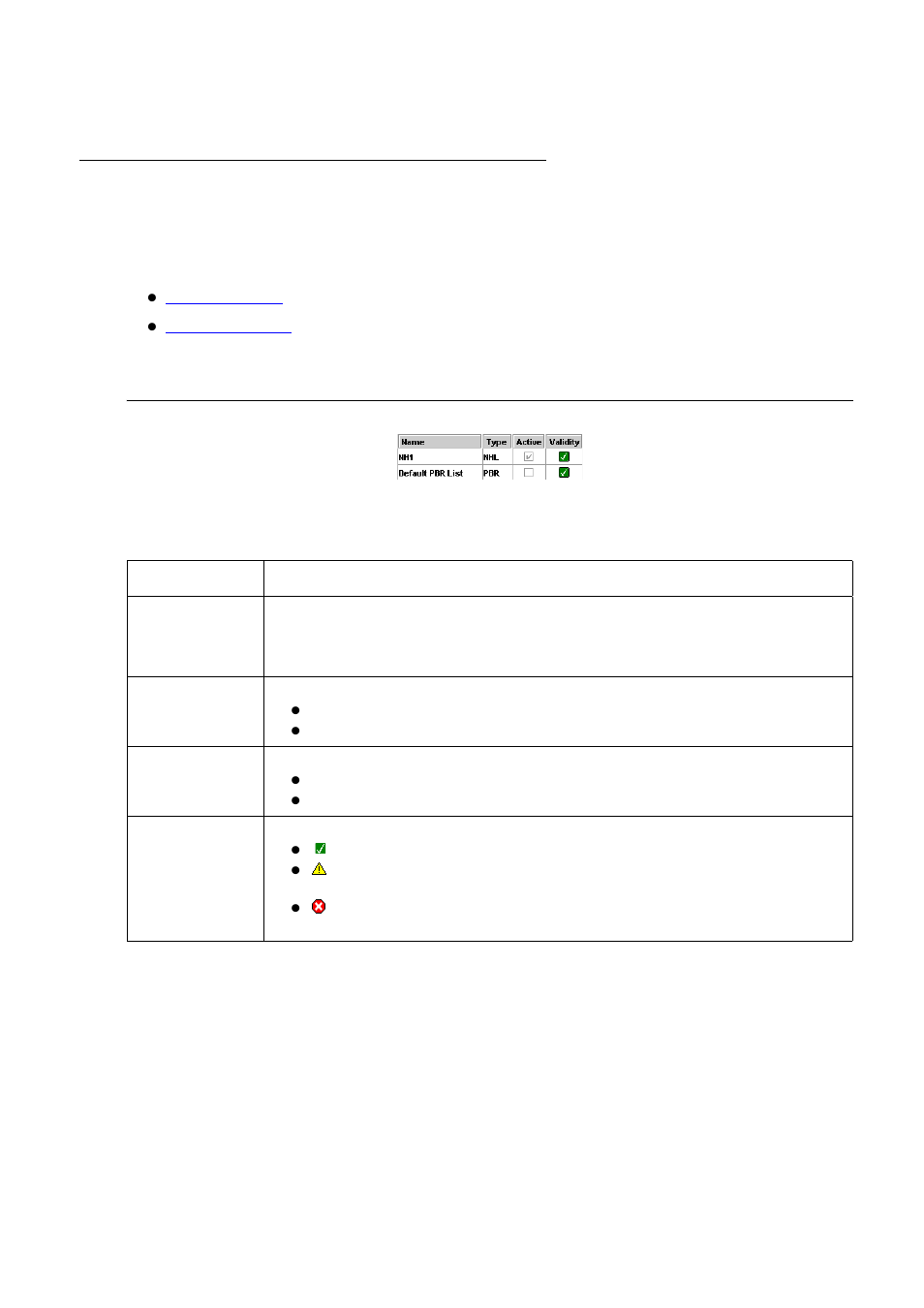 Policy based routing list, Appe | Avaya Media Gateway G250 User Manual | Page 259 / 305