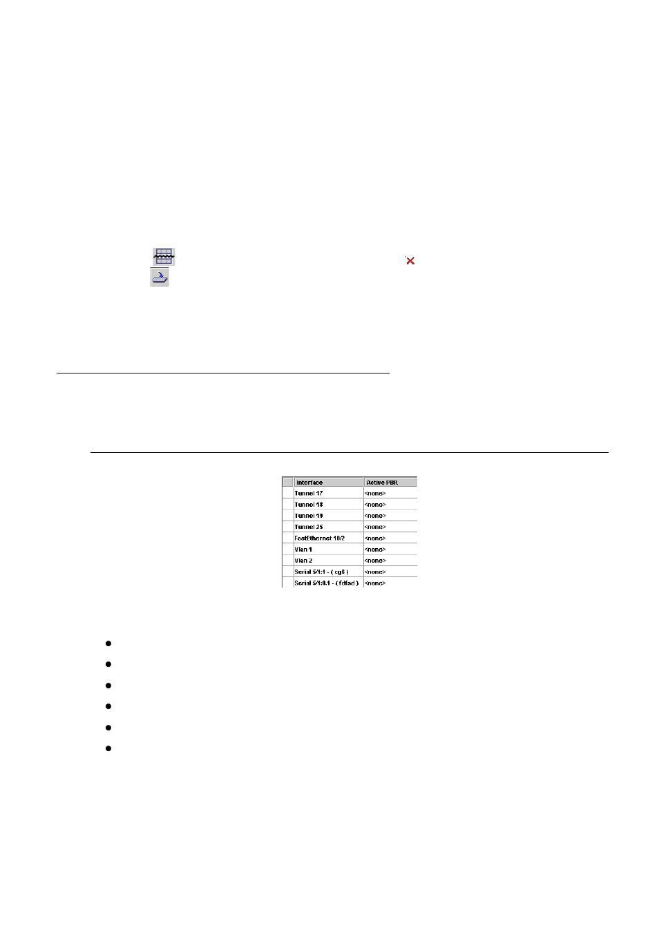 Deleting routes, Policy enforcement points, Appears on a | Avaya Media Gateway G250 User Manual | Page 268 / 305