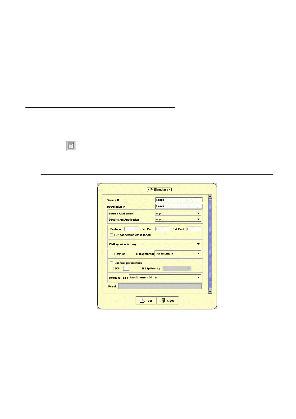 Using ip simulate | Avaya Media Gateway G250 User Manual | Page 273 / 305