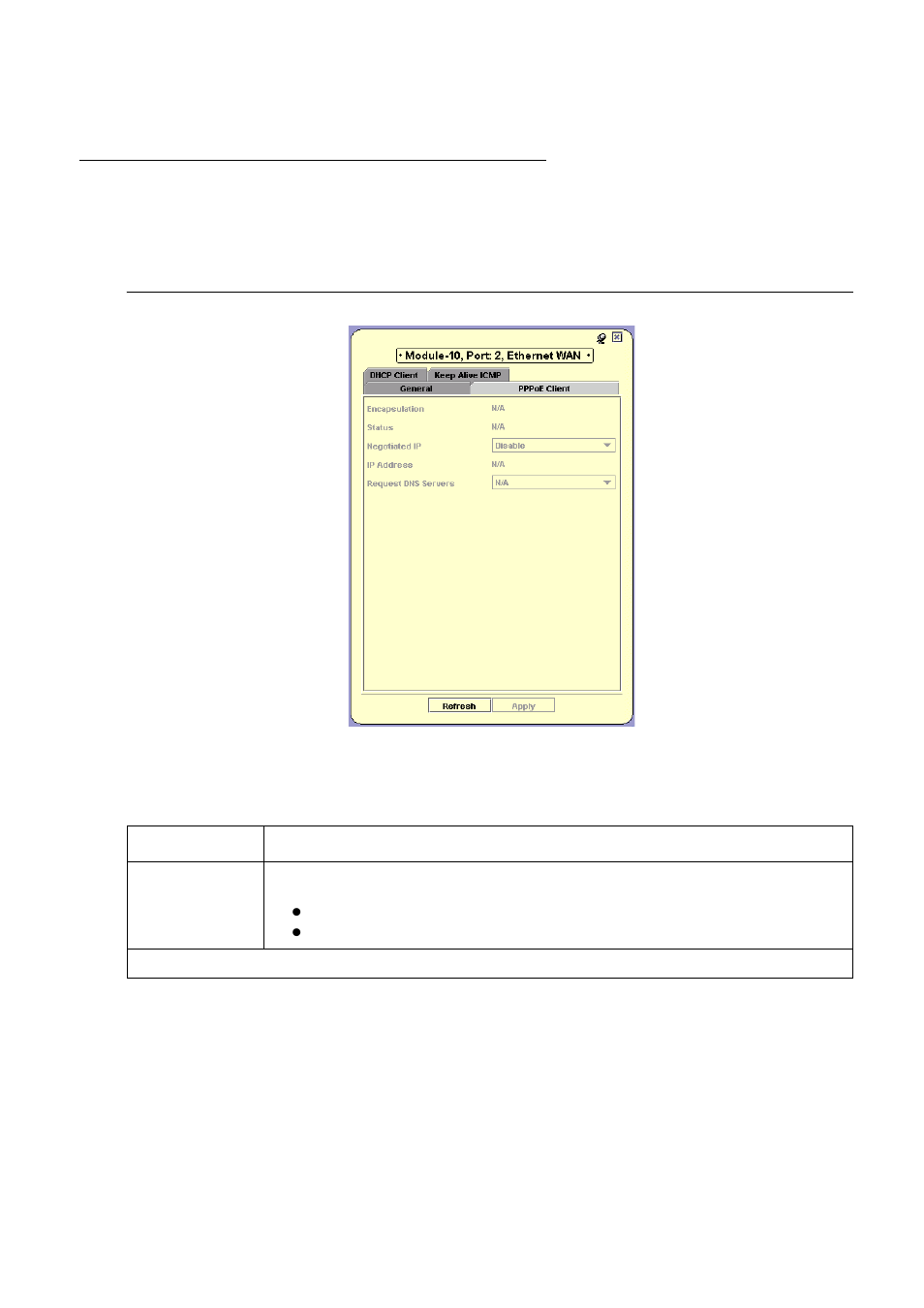 Ethernet wan port configuration - pppoe client tab | Avaya Media Gateway G250 User Manual | Page 98 / 305