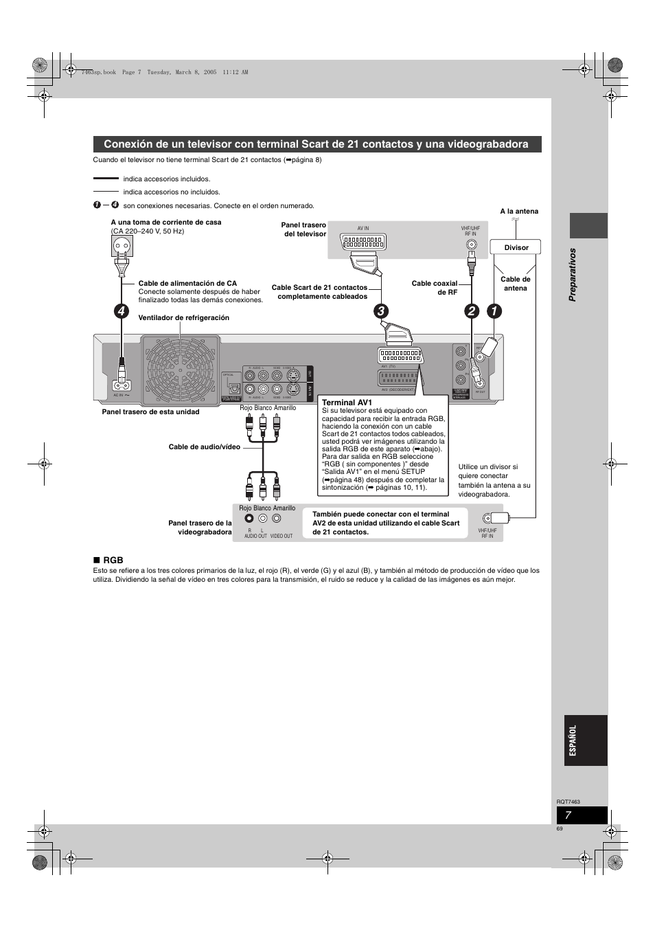 Prep a rat iv o s | Panasonic DMRE95H User Manual | Page 69 / 124