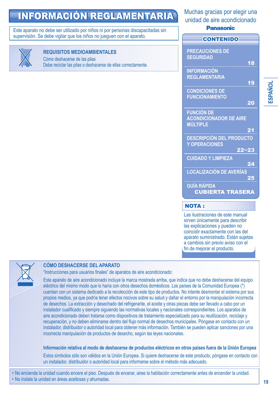 Panasonic CSE15HKEW User Manual | Page 3 / 10