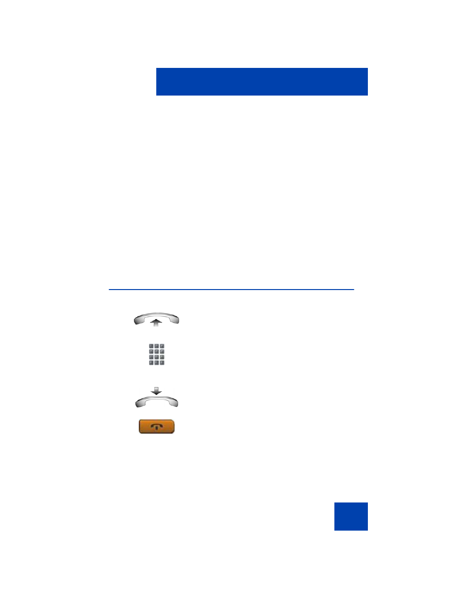 Making a call, Using off-hook dialing | Avaya 1110 User Manual | Page 51 / 146