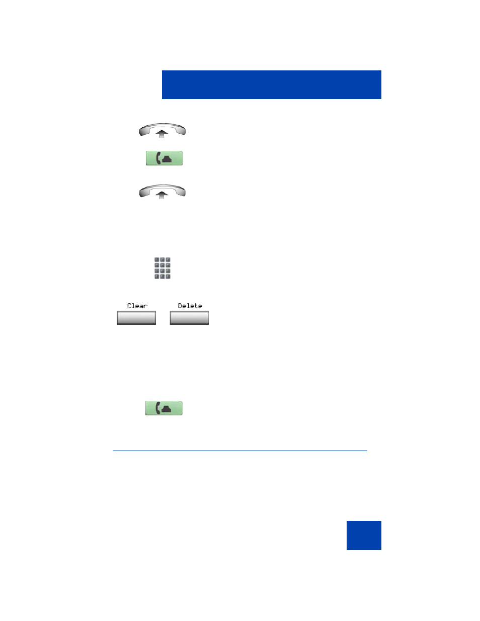 Using ring again | Avaya 1110 User Manual | Page 53 / 146