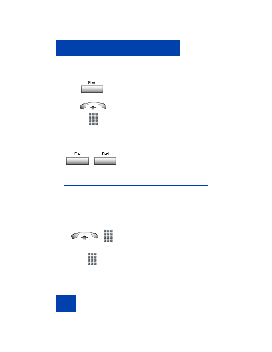 Using internal call forward | Avaya 1110 User Manual | Page 66 / 146