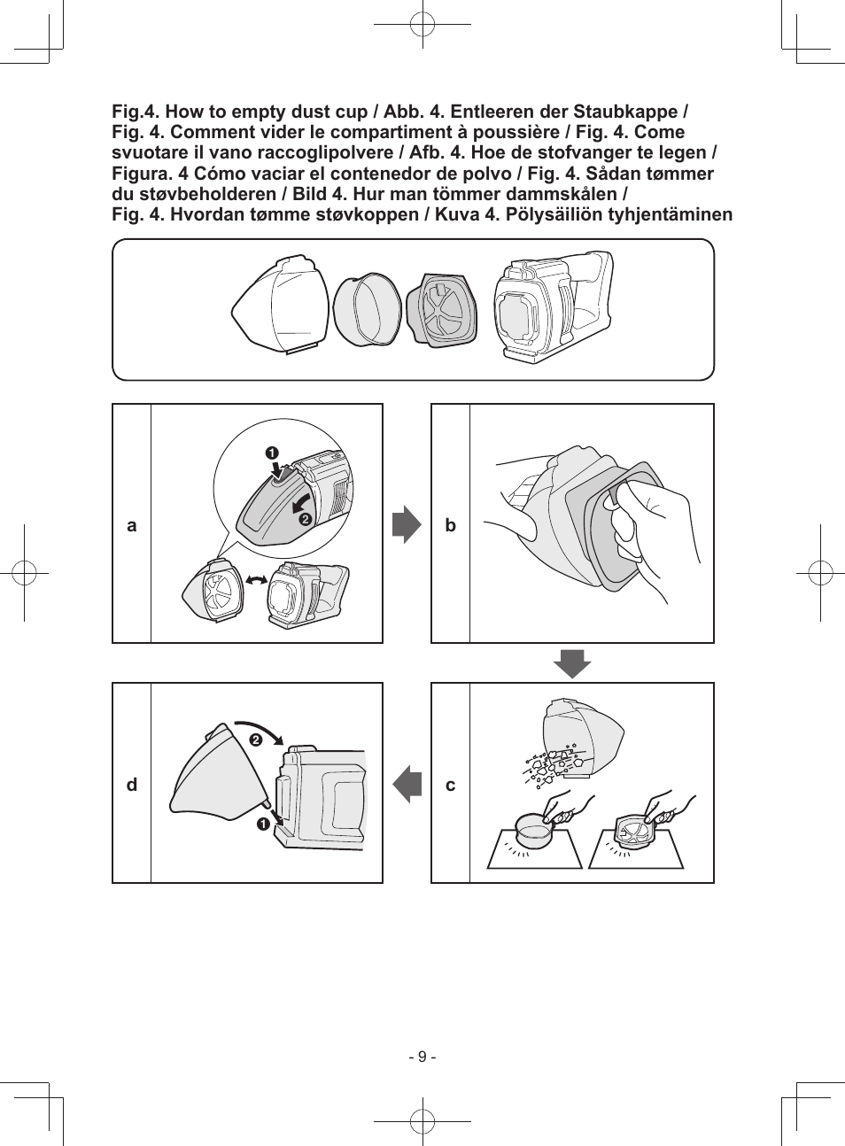 Panasonic EY3743 User Manual | Page 9 / 64