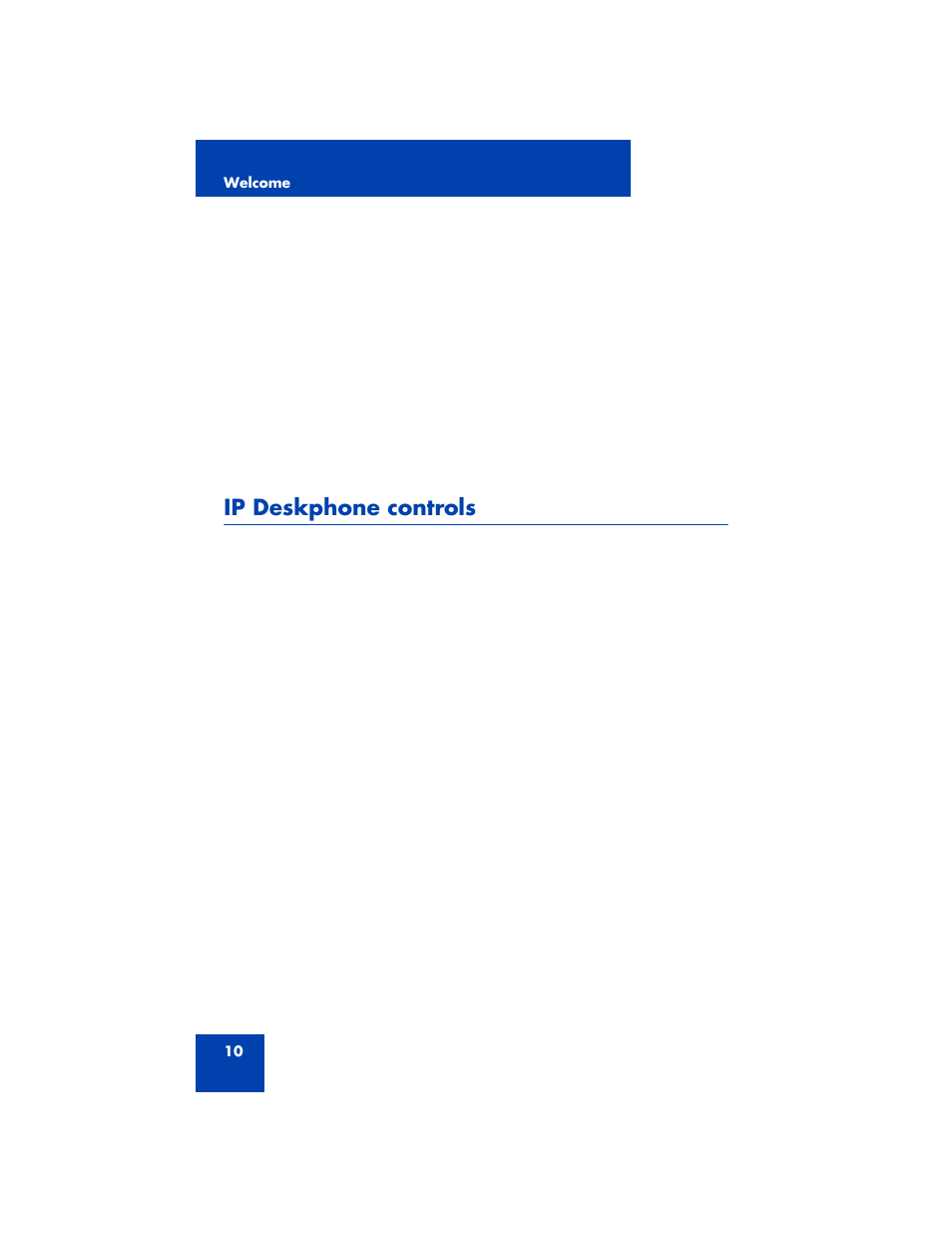 Ip deskphone controls | Avaya 1200 User Manual | Page 10 / 204