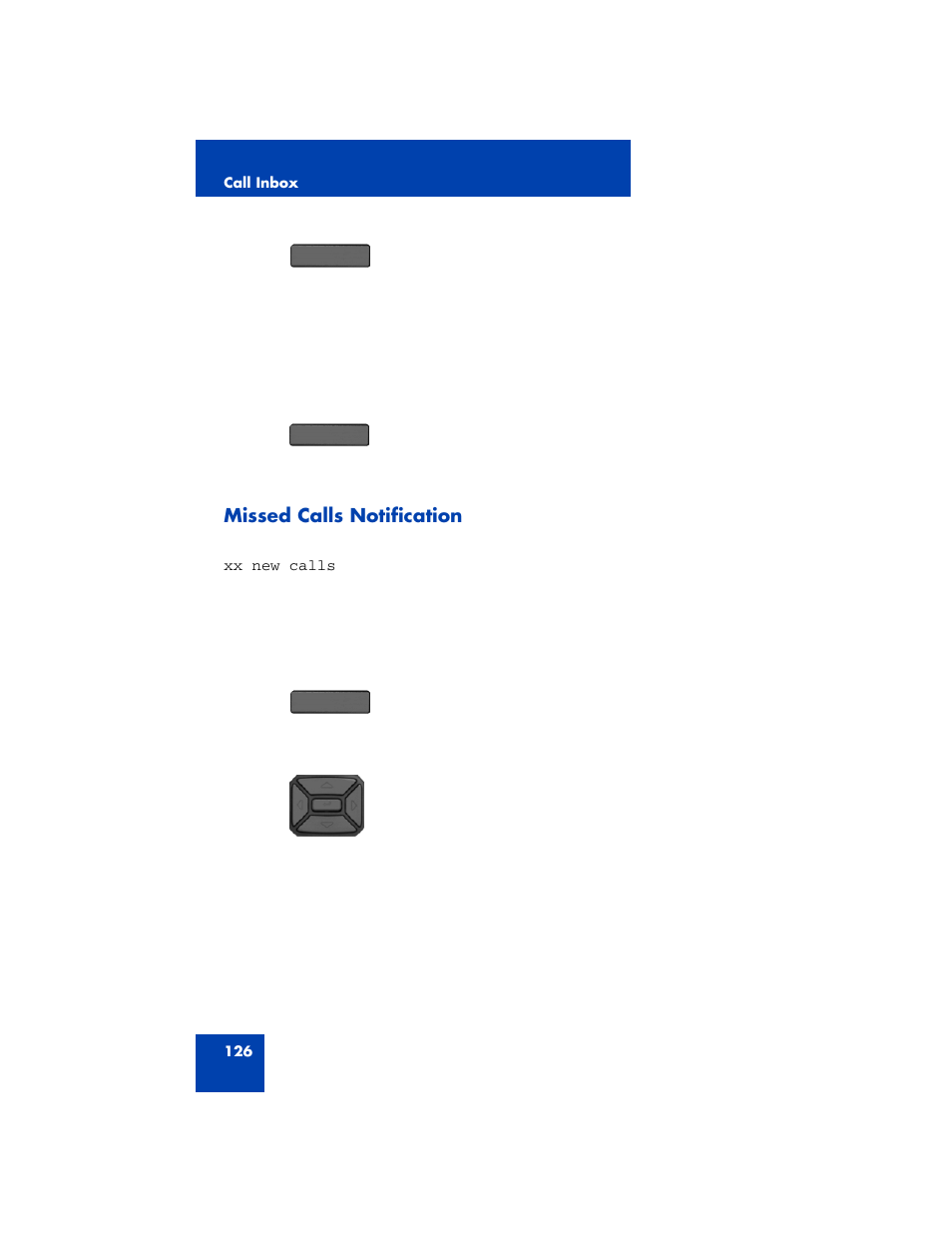 Missed calls notification | Avaya 1200 User Manual | Page 126 / 204