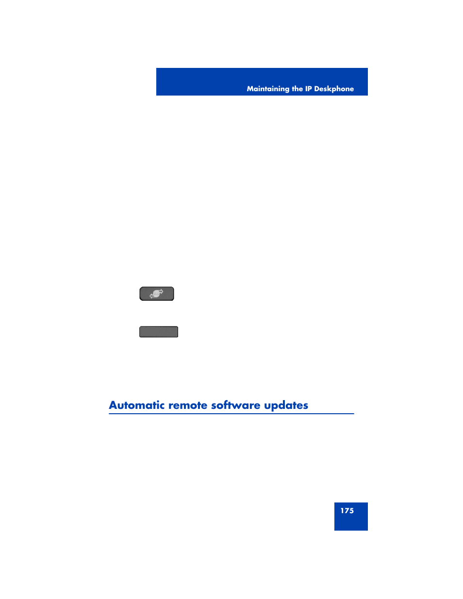 Automatic remote software updates | Avaya 1200 User Manual | Page 175 / 204