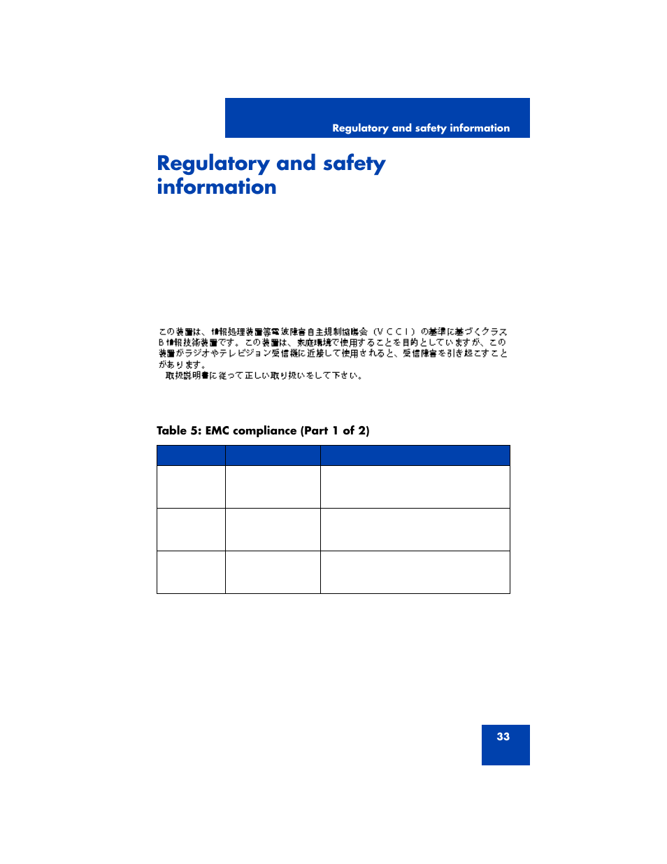 Regulatory and safety information | Avaya 1200 User Manual | Page 33 / 204