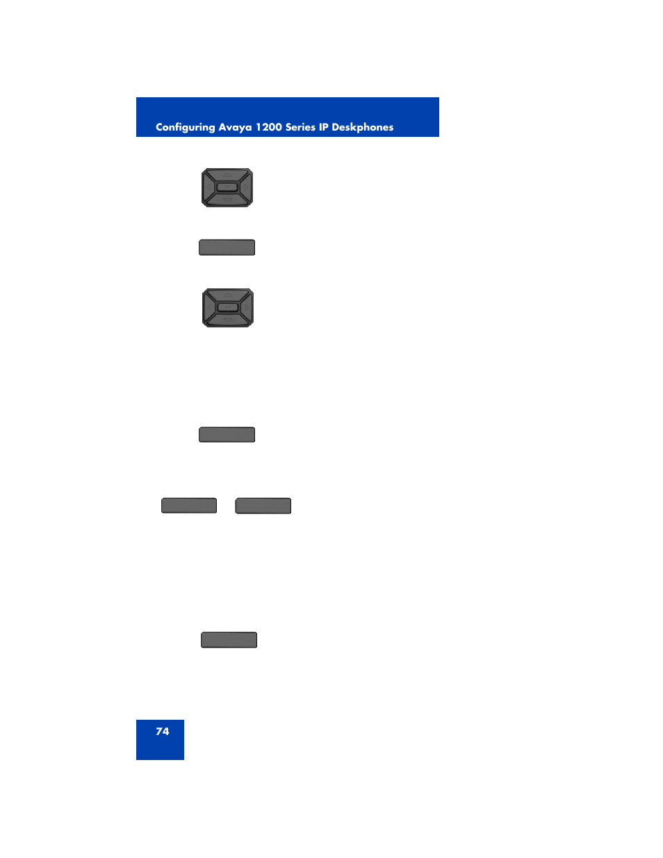 Avaya 1200 User Manual | Page 74 / 204