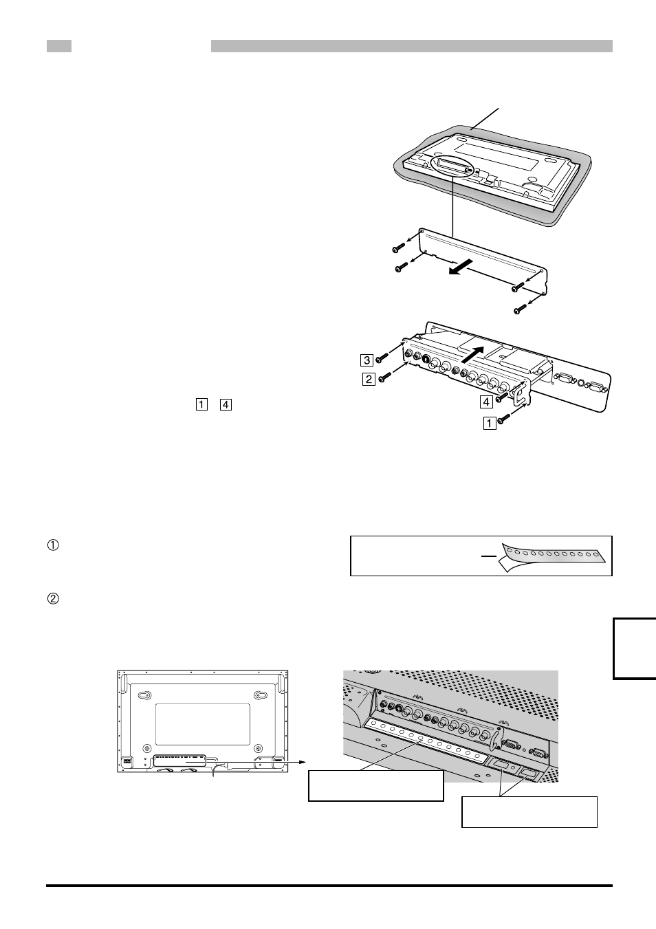 Instalación | Panasonic TY42TM4Y User Manual | Page 11 / 20