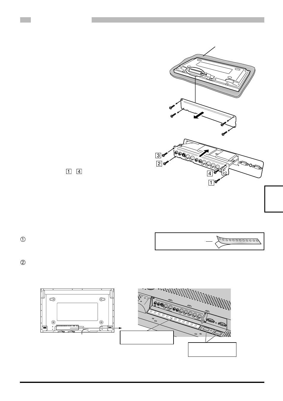 Installation | Panasonic TY42TM4Y User Manual | Page 5 / 20