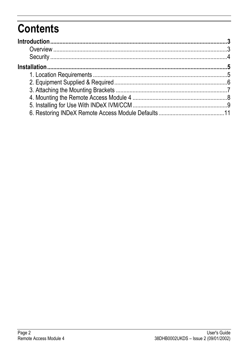 Avaya Remote Access Module 4 User Manual | Page 2 / 12