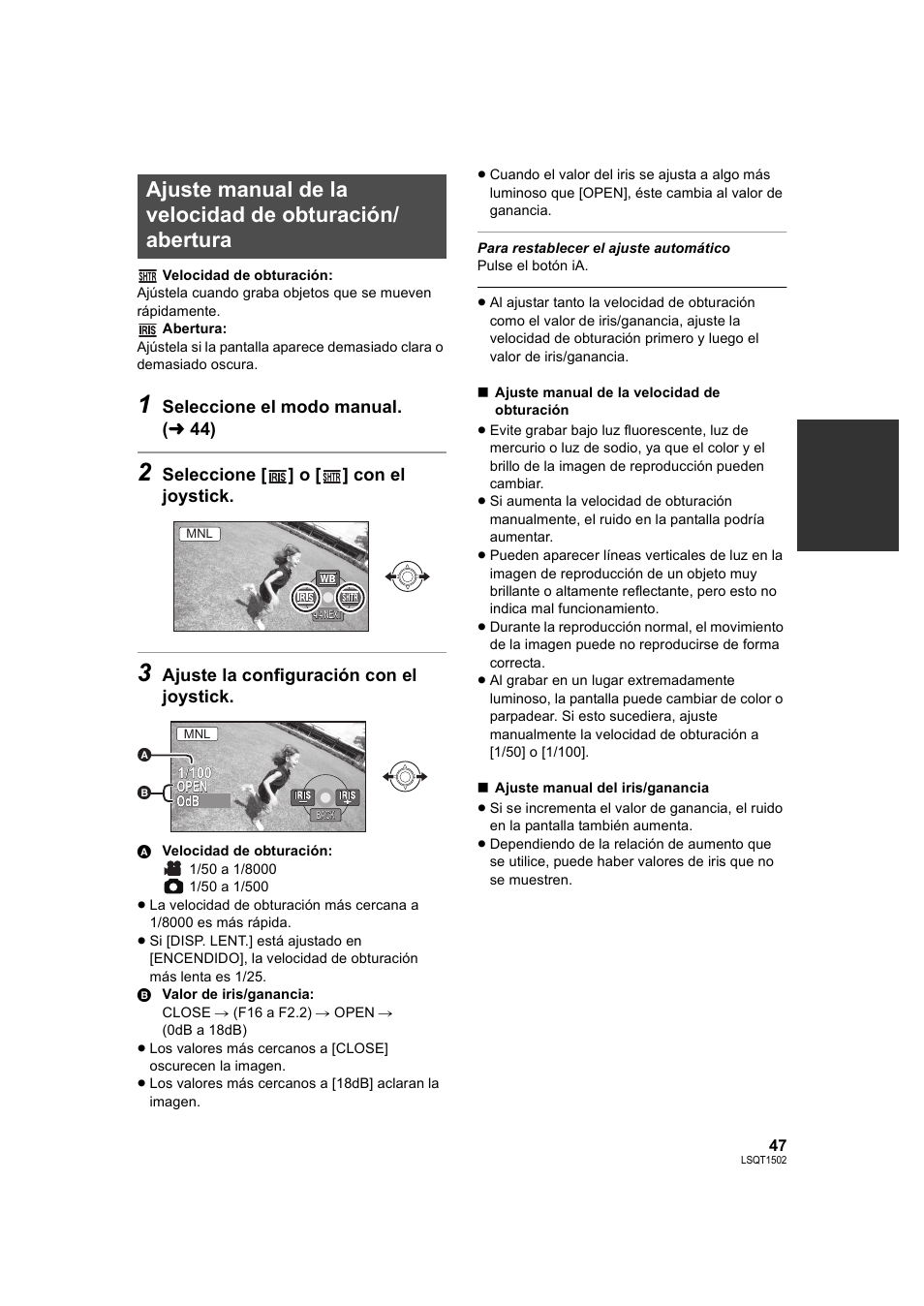 Panasonic SDRS26 User Manual | Page 47 / 102