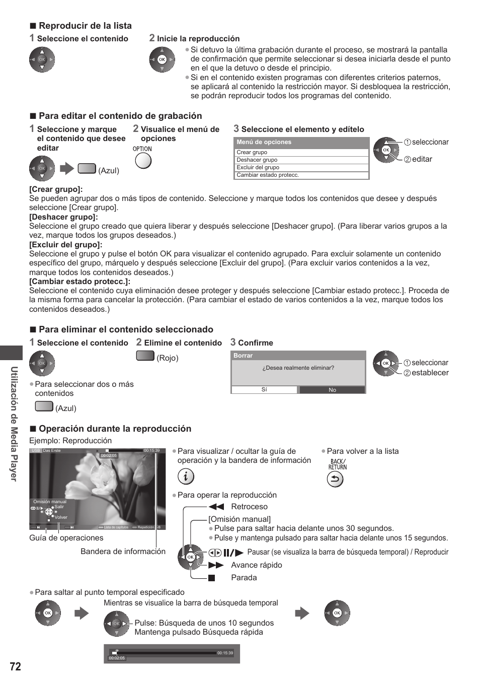 Panasonic TXP42ST50E User Manual | Page 72 / 112