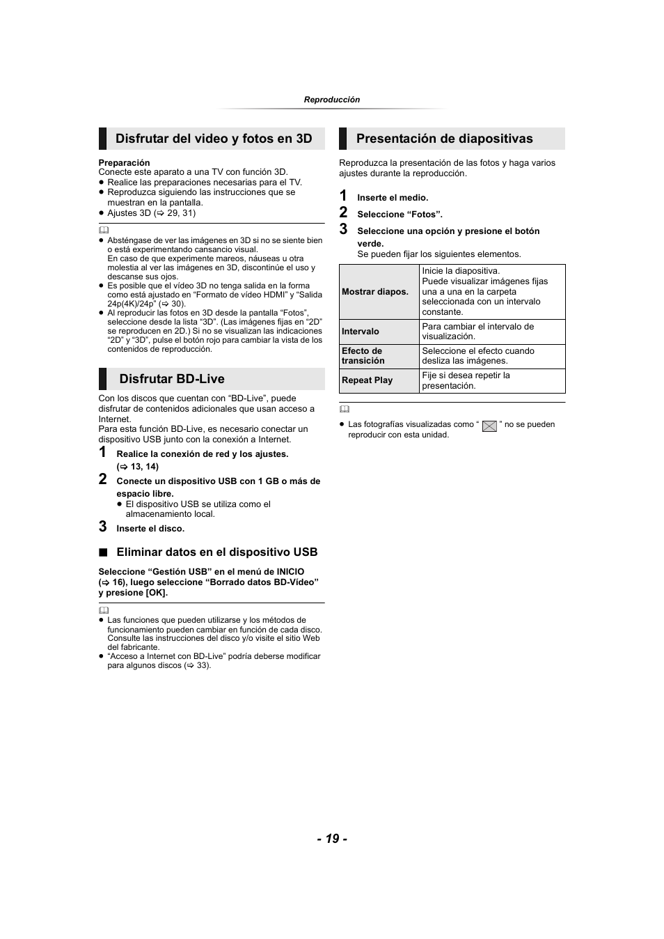 Panasonic SCBTT865EG User Manual | Page 19 / 48