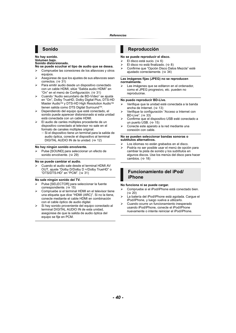Panasonic SCBTT865EG User Manual | Page 40 / 48