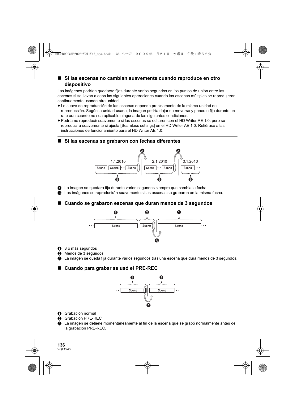 Panasonic HDCHS200 User Manual | Page 136 / 144
