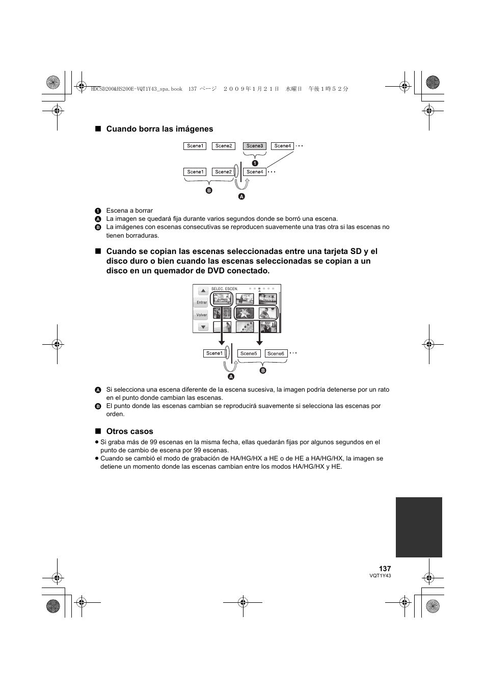 Panasonic HDCHS200 User Manual | Page 137 / 144