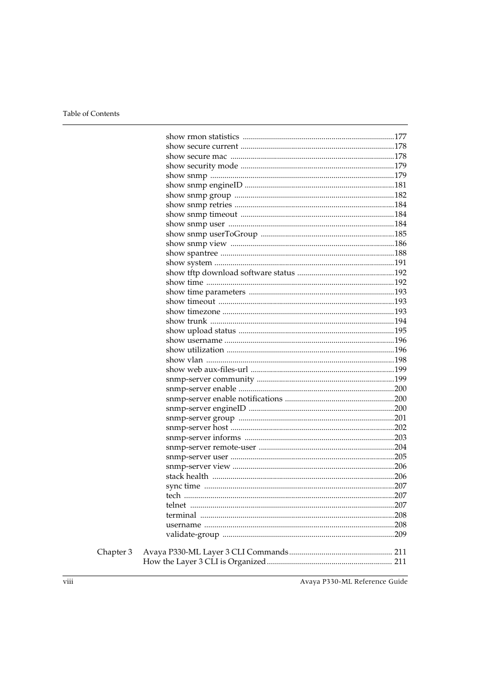 Chapter 3 | Avaya P330-ML-ML User Manual | Page 10 / 320