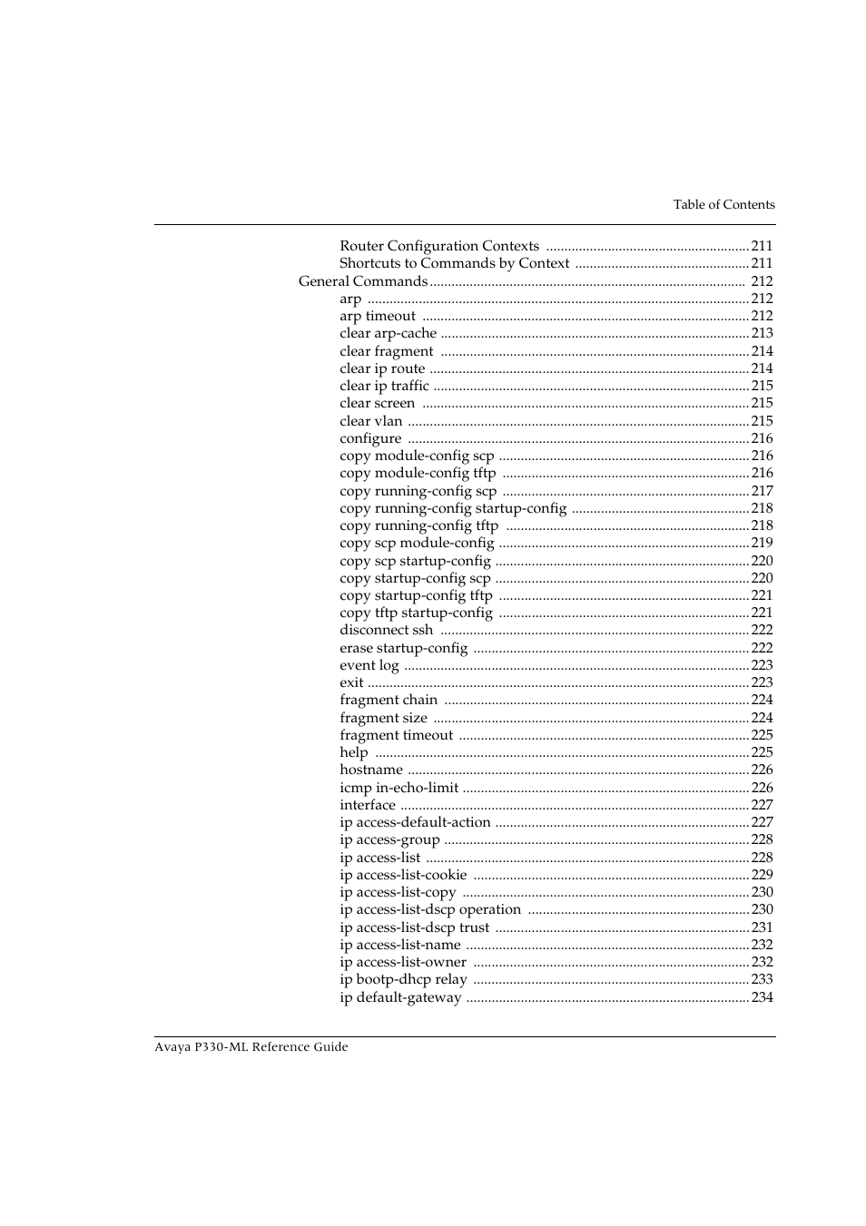 Avaya P330-ML-ML User Manual | Page 11 / 320